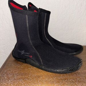 Aqua Lung Echo Zip Ergo Scuba Diving Sock Boot Shoes